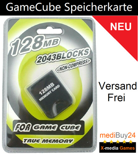 Gamecube memorycard 128mb - memorycard,