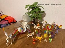 Schleich Bayala Regenbogen-Kutsche Drache Elfen Pegasus Zauberwesen Elfe....