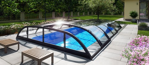 Poolüberdachung