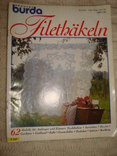 Burda Special E 267 Filethäkeln  Decken  Gardinen 62 Modelle Anfänger+Könner