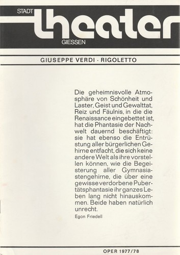 Programmheft giuseppe verdi - programmheft,