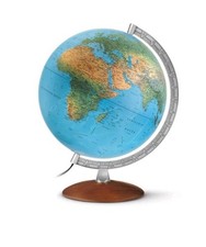 Doppelbild-Leuchtglobus,Echtho