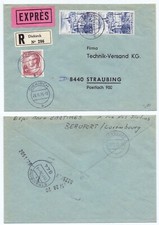 103139 - Einschreiben, Eilbrief - Diekirch 28.11.1975 nach Straubing