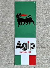 Agip  advertising garage sign