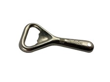 Krombacher Flaschenöffner Chrom Metall Bier Vintage Loch z. Aufhängen