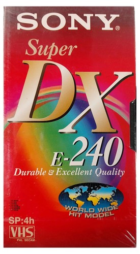 Sony super 240 - super, vhs