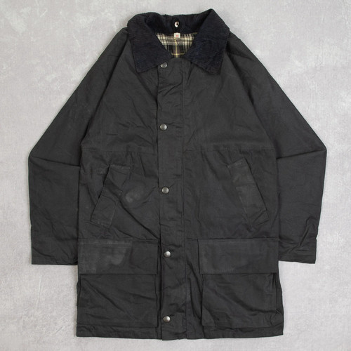 Vintage wachsjacke mit - vintage,