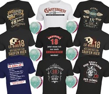 T-Shirt 18. Geburtstag lustig