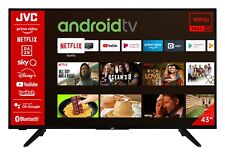 JVC Smart TV 43 Zoll Android TV 43 Zoll LED Fernseher 43 Zoll Full HD LED TV