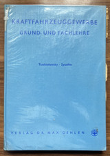 Trzebiatowsky, Hans; Spaethe, Karl: Kraftfahrzeuggewerbe. Grund- und Fachlehre f