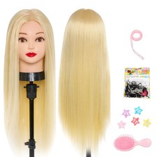 26''Übungskopf 50% Echthaar