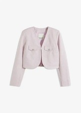 Neu Bouclé-Kurzblazer Gr. 44