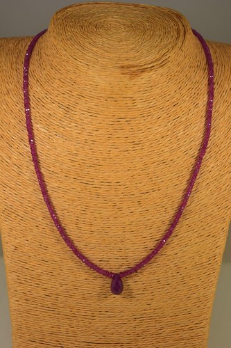 Rubin kette collier - rubin,
