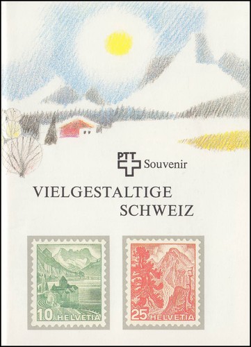 Schweiz ptt souvenir - ptt-souvenir, 4a