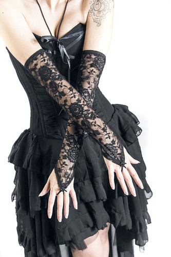 Sinister gothic stulpen damen - sinister,