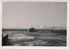Foto WK2 Norwegen Kriegsmarine Schnellboot  Harstad Fjord 1940  X194