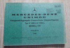 Mercedes Unimog U1300L + U1700L (Typ 435) Ersatzteilliste
