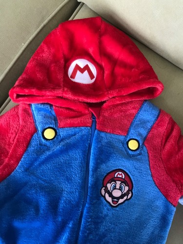 Mario schlafanzug einteiler - mario,