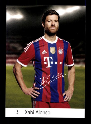 Xabi alonso autogrammkarte - xabi,