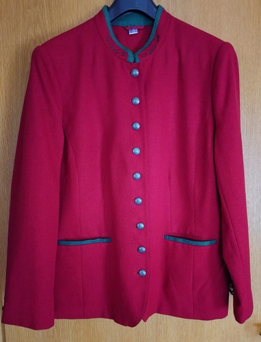 Damen trachtenjacke janker rot - damen,