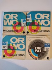 ORWO Tonbänder 4 Stück