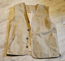 Herren Wildleder Weste Größe