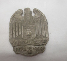 Anstecker Plakette „14. Deutsches Turnfest Köln 1928“ Remmele & Co Köln Mühlheim