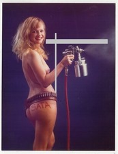 13x10cm Original Farb Foto Akt