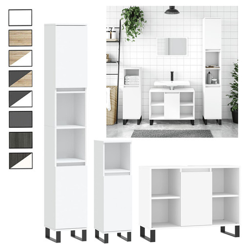 Badmöbel set hochschrank - badmöbel,