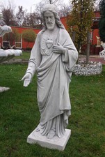 Statue, Heiliger Jesus 117 cm, Menschen, Steinguss, Steinfiguren, Gartenfigur