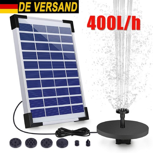 400l solar teichpumpe - 400l/h,