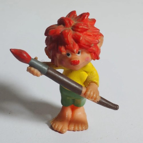 Pumuckl figur mit pinsel - figur, 6cm