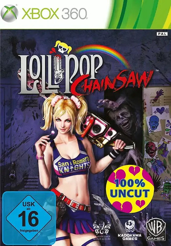 Lollipop chainsaw xbox 360 - chainsaw,
