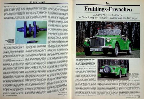 Oldtimer praxis 1227 siata - praxis, 1227)