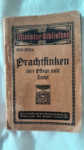 Prachtfinken ihre pflege und - ihre,