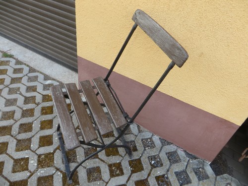 Alter stühl gartenstühle - stühl,