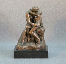Bronze Statue The Kiss ca. 15
