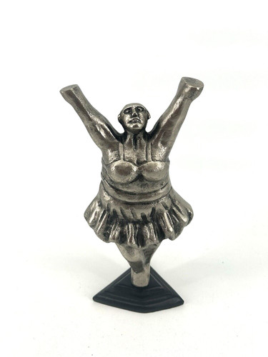 Ballerina eisen statue botero - eisen,