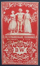 Altes Etikett 1870 FIL DE