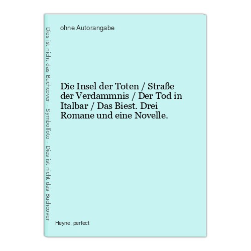 Die insel der - toten, /