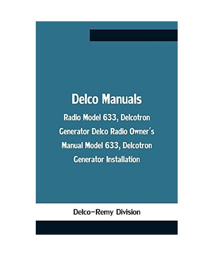 Delco manuals radio - delco,