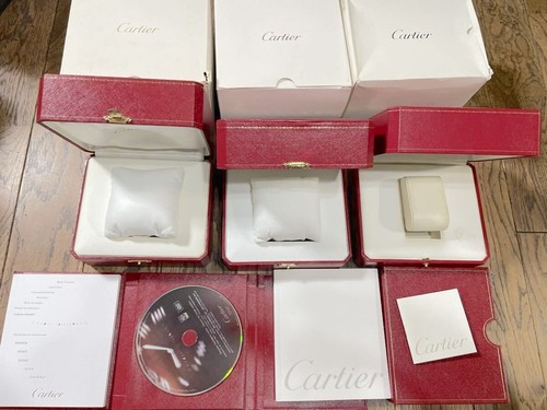 Original cartier rot uhrenbox - rot,