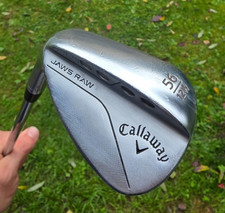 Callaway Jaws Raw 56 Grad / 12W Grind -  Lob Wedge - Linkshand - Guter Zustand