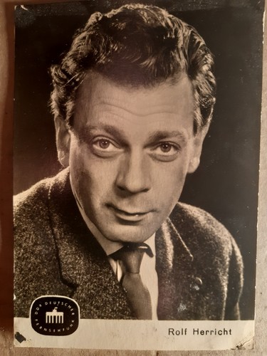 Postkarte rolf herricht - postkarte,