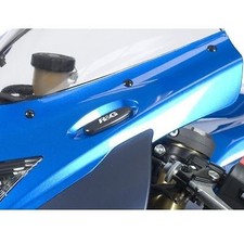 R&G Spiegelblenden schwarz