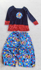 Clown Kostüm Fasching selbstgenäht ca. Gr. 104 / 110 (1)