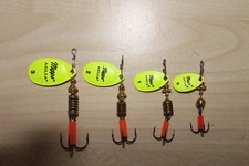 Mepps Aglia Fluo Gelb verschiedene Größen Forelle