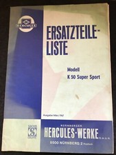 Ersatzteilliste Hercules  K50