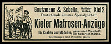 Alte Werbung 1913 Kieler