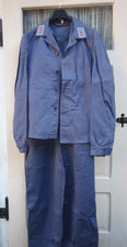 alte DRK Uniform Jacke Hose 1960 -70 Deutsches Rotes Kreuz K-Anzug blau Größe 52